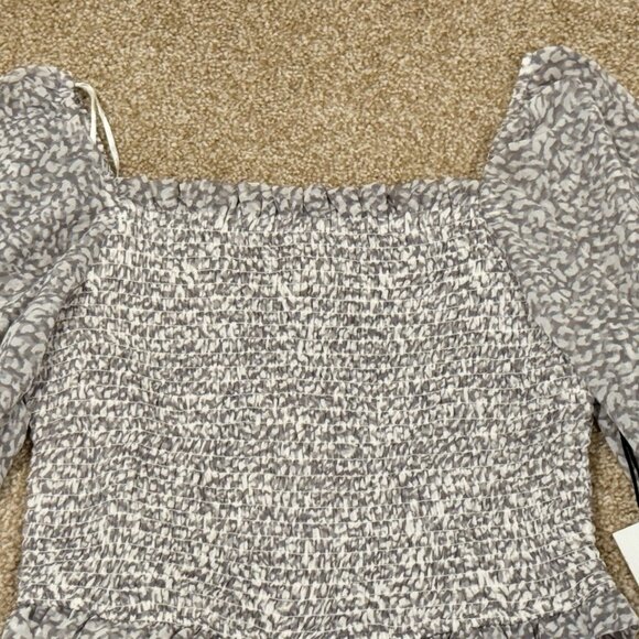 Bundle Lot Womens Medium Ruched Long Sleeved Shirts Crop Tops NWT Japna & Mi Ami - Picture 5 of 9